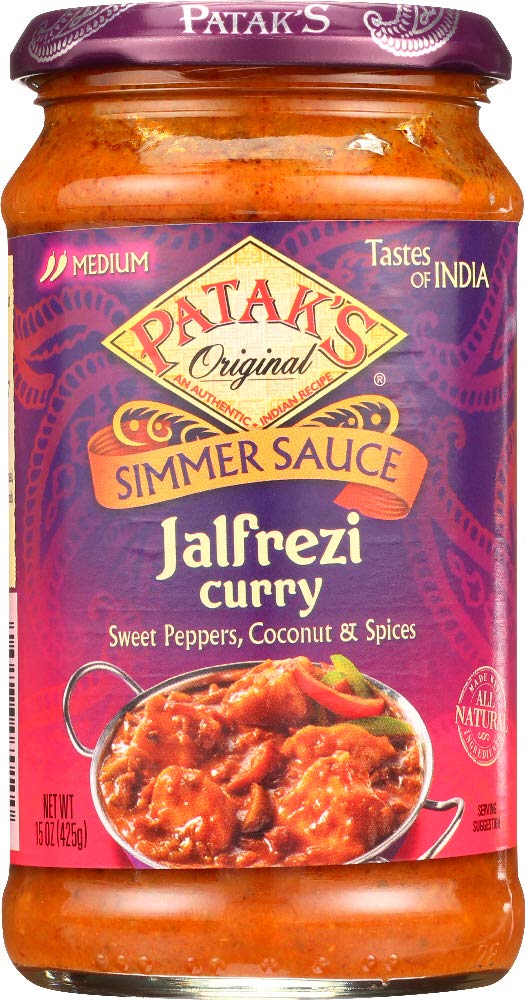 Patak's Cooking Sauce Jalfrezi Mild Curry (6x15Oz)
