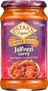 Patak's Cooking Sauce Jalfrezi Mild Curry (6x15Oz)