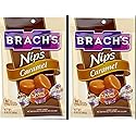 Brach's Nips Caramel Flavor 3.25oz bag 2-PACK Individually Wrapped Gluten Free Candy