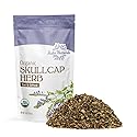 Halo Naturals Organic Skullcap Herb Cut & Sift, 4 Ounces (Scutellaria lateriflora) USDA Certified | Resealable Pouch| Packaged in The USA (Pack of 1)