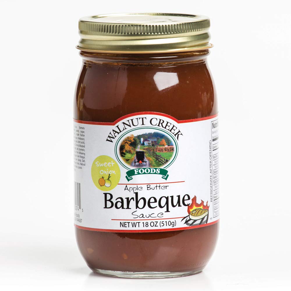 Walnut Creek Apple Butter Barbeque Sauce - Sweet Onion, 2 Jars