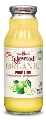 Lakewood Organic Pure Lime Juice, 12.5 ounces