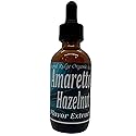 Amaretto Hazelnut Flavor Extract Organic 2 oz - Water Soluble, Sugar Free Flavor Drops for Coffee, Baking, Drinks, Ice Cream, Natural Food Grade