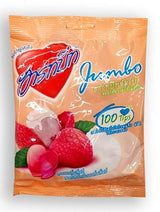 Lychee Flavored Jumbo Candy With Lychee syrup 125 g. // Ship By Benjawan Shop