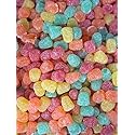 Sour Drops Chews Candy Snack Vegan Sour Gummies in Assorted Flavor Vegan Gluten Free (2 lb)
