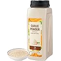 Soeos Garlic Powder, 22 oz (1.37lb) 624g, Pure Ground Garlic Seasoning, Aromatic & Flavorful, Versatile Cooking Spice for Meat, Seafood & Vegetables.