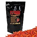 4 oz Fiery Farms African Birds Eye Dried Red Chili Pods Non GMO Hot Peppers Peri Peri Red Hot Chilis Dried Chiles Chili Pepper Capsicum frutescens