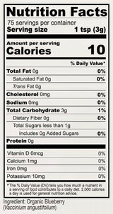 Anthony's Organic Blueberry Powder, 8 oz, Freeze-Dried, Gluten Free, Non GMO
