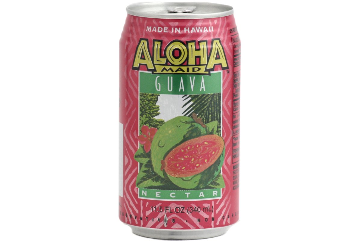 Aloha Maid Natural, Maid Nectar Guava, 11.5 Ounce