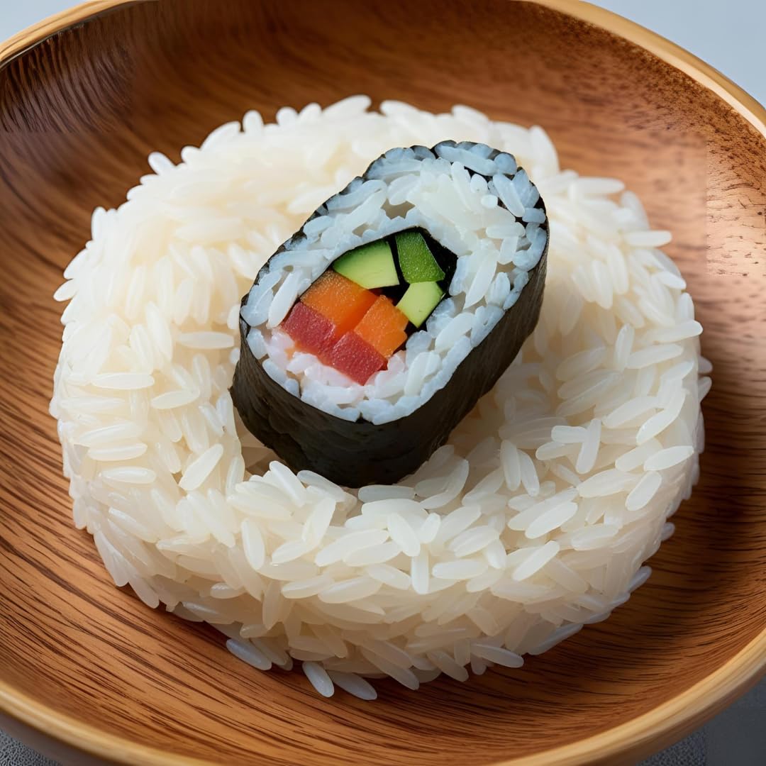 Unearthed Premium Long Grain Rice 50 lbs - Kosher, Gluten-Free - White-Rice for Healthy & Low-Calorie Meals, Sushi, Stir-Fry, Pudding & More