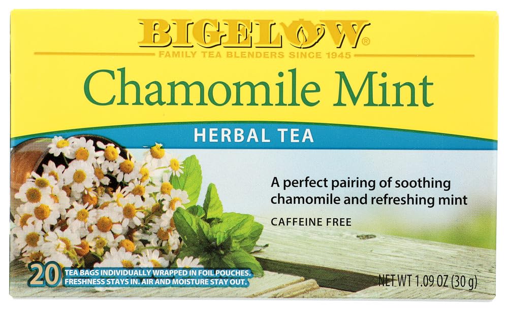 Bigelow Tea Herbal Tea Caffeine Free Chamomile Mint - 20 Tea Bags2