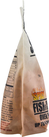 Lefty's Spices Fish N' Chicken Mix for Oven, Pan or Deep Fry 16oz Bag (Pack of 3) Chose Flavor Below (Spicy)