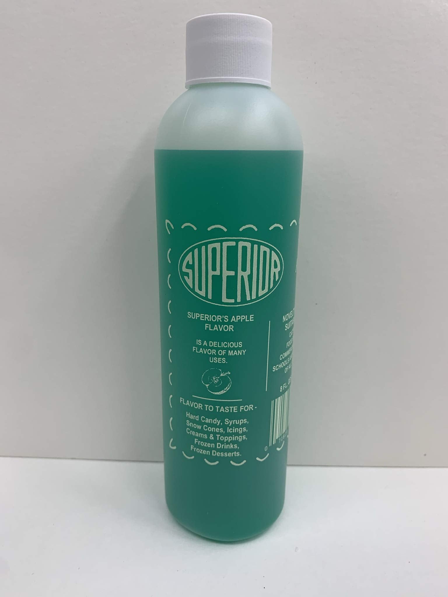Superior Flavors APPLE | Cooking and Baking Flavoring | Delicious Substitute for Vanilla Extract | Water Based, and Alcohol Free | 8oz Bottle…
