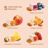 Liberty Orchards, Fruit Delights - Assorted Vegan Fruit and Nut Candies, Gluten Free, Lokum with Nuts, Strawberry & Walnut Turkish Delight Gourmet