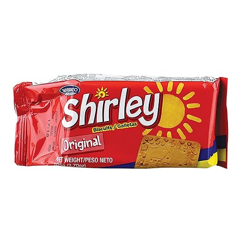 Wibisco Shirley Biscuits Original (4 Packs of 3.7oz Each)