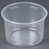 Solo MN16-0100 16 oz Translucent Polypro Plastic Deli Container (Case of 500)