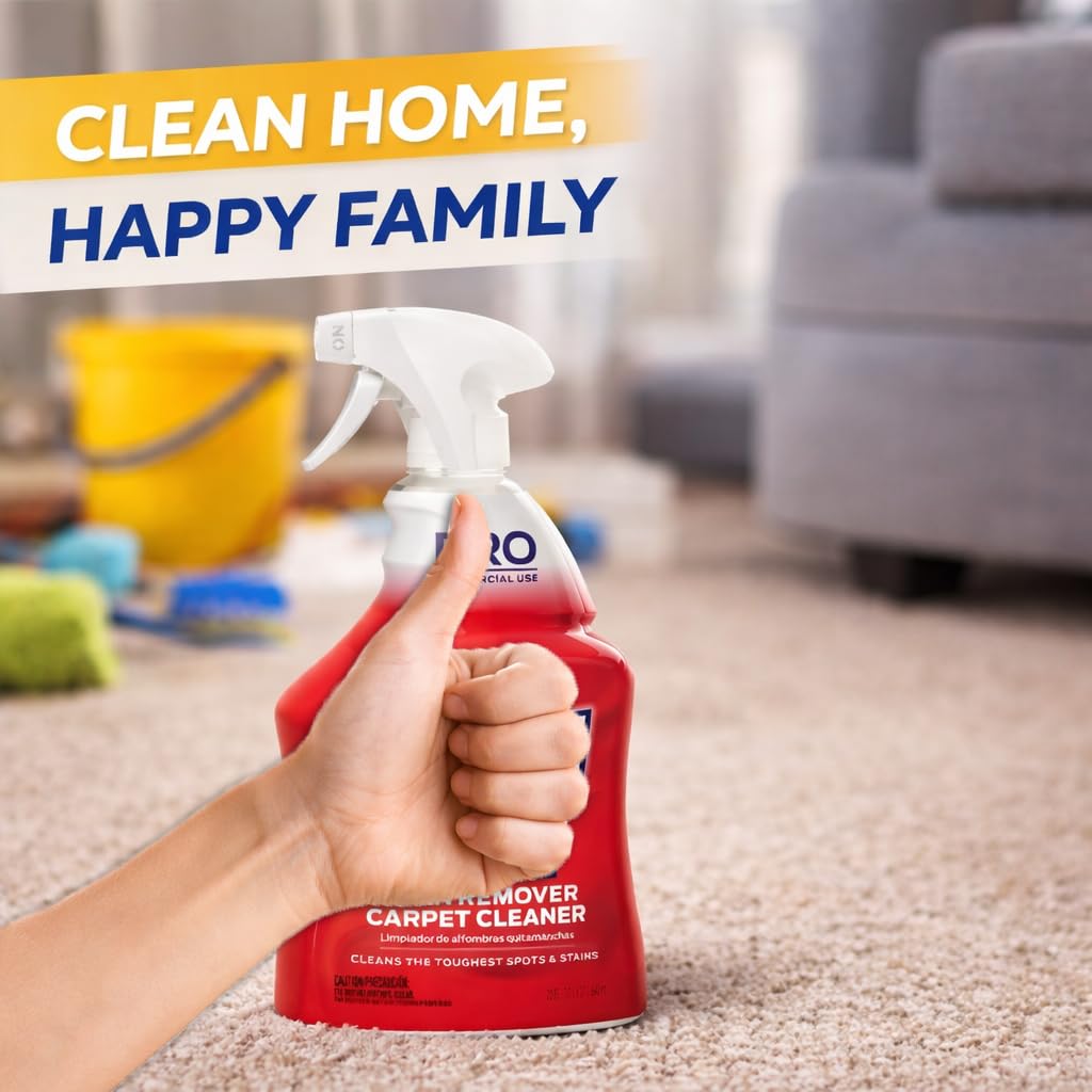 Resolve-A Professional Strength Spot and Stain Carpet Cleaner, Carpet Cleaner Solution, Carpet Cleaner-32 Fl Oz