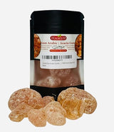 Gum Arabic Hashab Chunks | Arabic Gum | Premium Natural Acacia Resin | 100% Pure & Raw (4 oz)