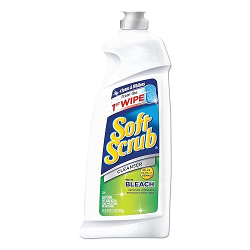 Soft Scrub Cleanser with Bleach, 36 oz. Bottle, 6/CT (15519CT)