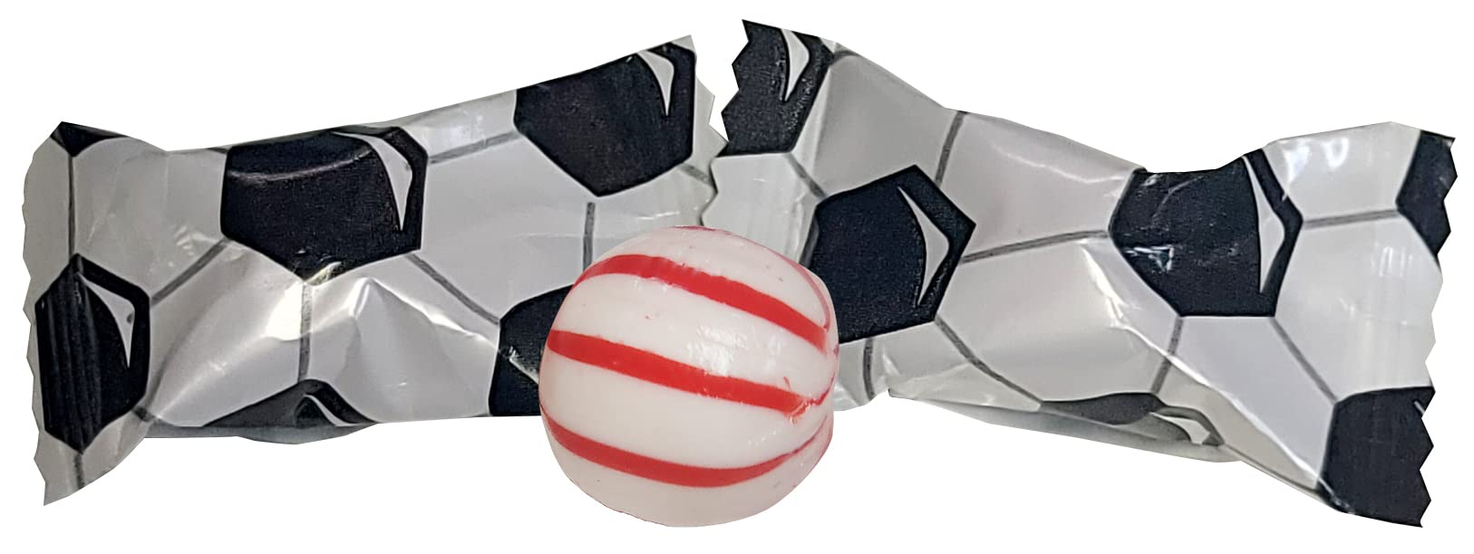 Soccer Themed Peppermints 100 Count Wrapped - Mint Candy