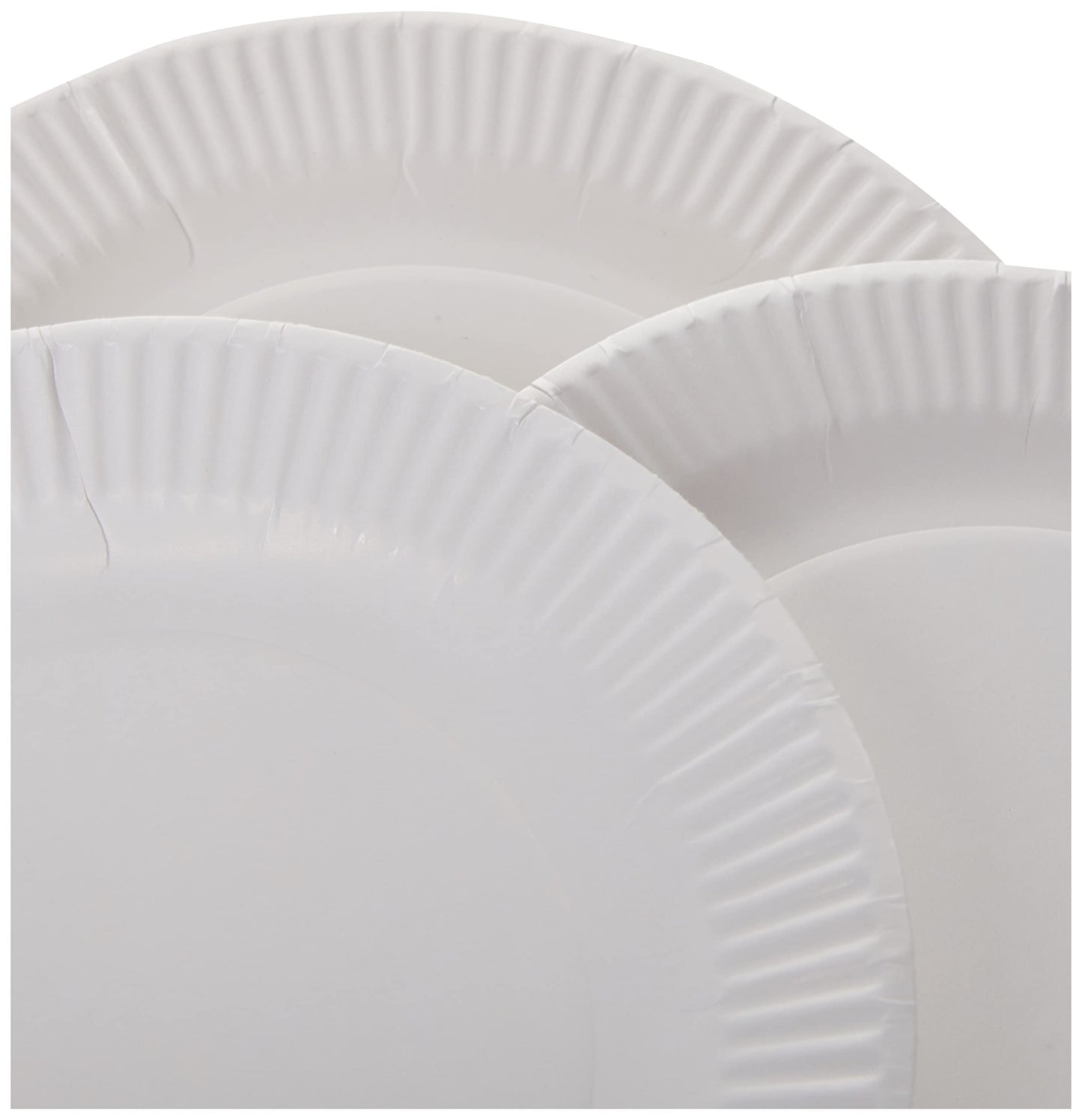 Paper Plates 15cm - Pack of 100 | 6inch Paper Plates, Disposable Plates, Party Plates