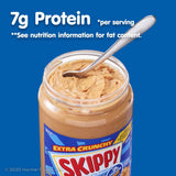 SKIPPY Chunky Peanut Butter, Crunchy Peanut Butter, Twin Pack, 40oz Jars