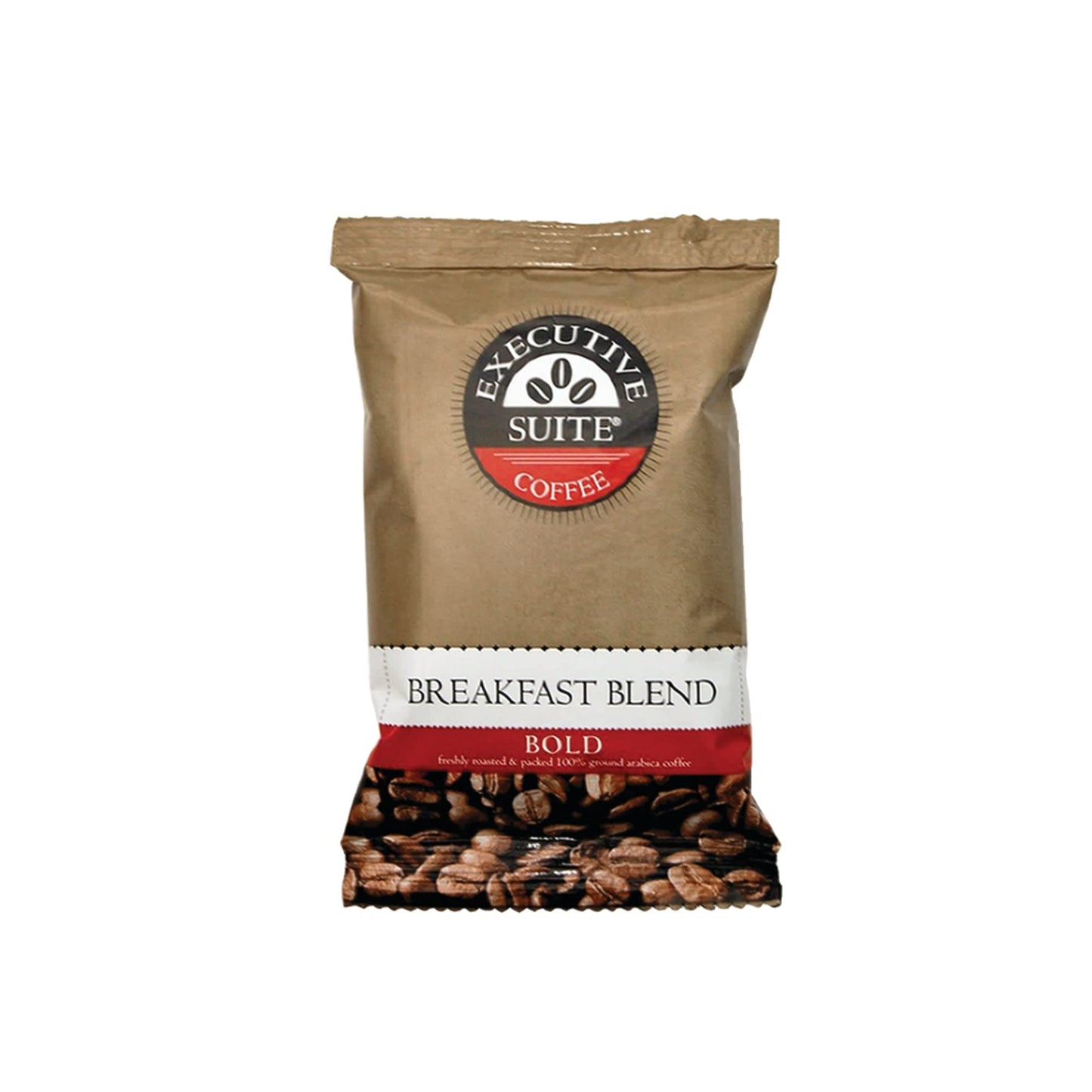 Executive Suite® Breakfast Blend Bold Coffee Packets, 1.5 Oz, Box Of 42
