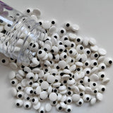 1 Bottle Candy Eyes Eyeballs - Cake Cupcake Toppers - Edible Baking Decorations for Cupcakes, Cakes, Cookies - Halloween, Christmas, Easter