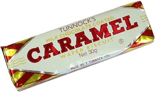 Tunnocks Chocolate Caramel Wafers (4-Pack)