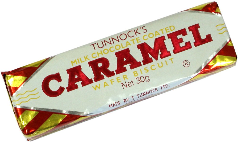 Tunnocks Chocolate Caramel Wafers (4-Pack)