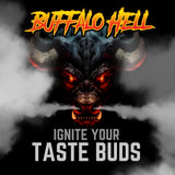 World's Best New Buffalo Hot Sauce! Golden Chile Winner Best Product for 2025! Hellfire Buffalo Hell - Made with Real Butter & Honey. Carolina Reapers