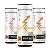 CATALYST | Citrus Power Pack - 12 Pack Energy Drinks | 3 Fruit Flavors | Zero Sugar, 10 Calories, 120mg Caffeine | Natural Nootropics |Citrus Spark