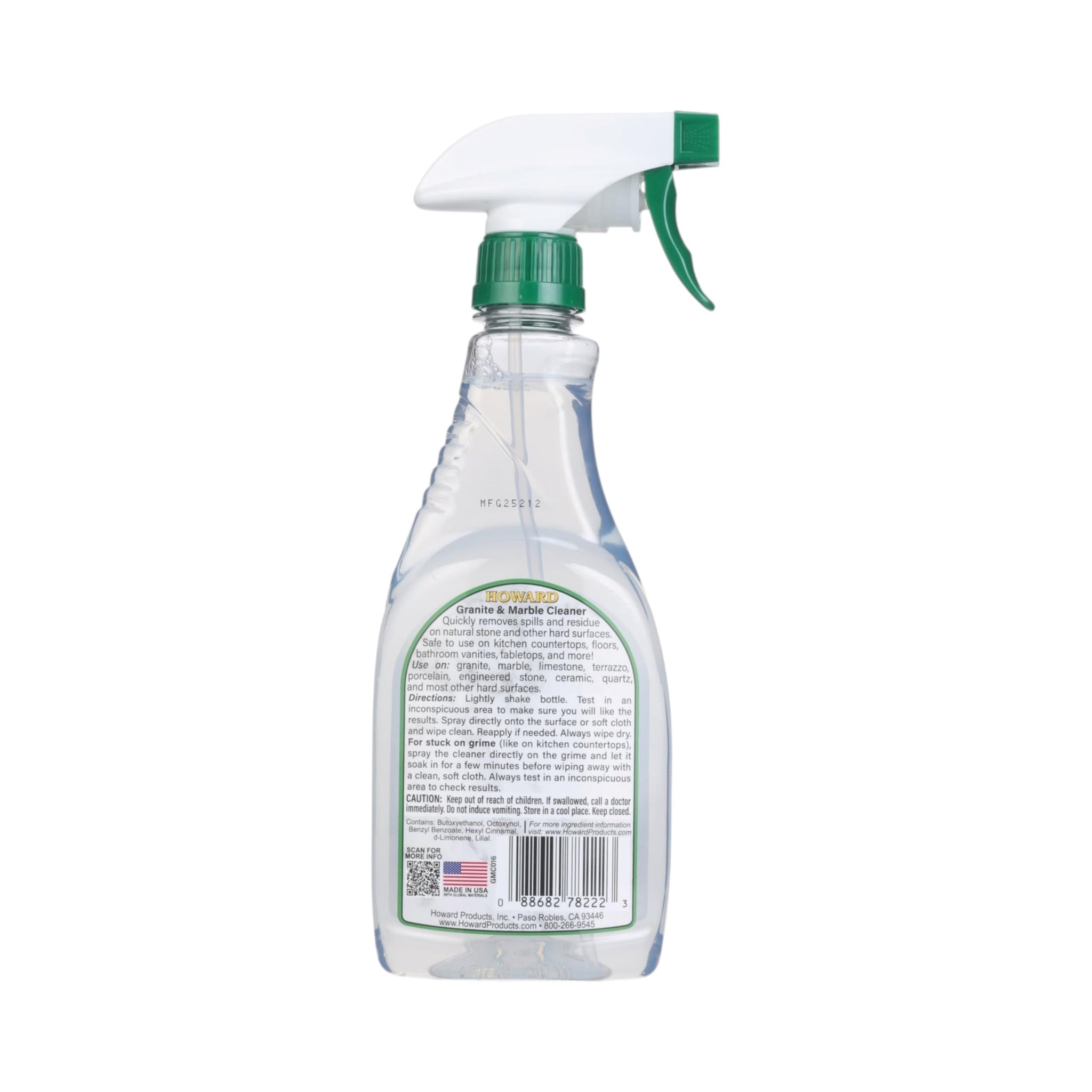 Howard Granite and Marble Cleaner 16 oz