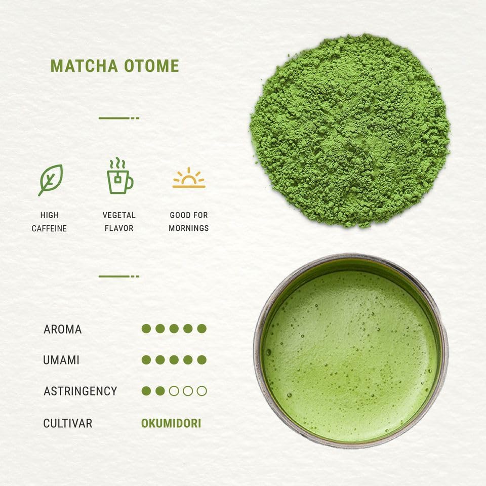 Senbird Premium Ceremonial Matcha - Japanese Powdered Green Tea - From Kyoto, Japan - Tea Powder in Airtight Tin (1.06oz/30g)