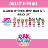 Cry Babies Magic Tears Candy Snack - Spoonable Vanilla Creme Dipping Treat with Surprise Collectible Toy Character for Kids, 1 Pack