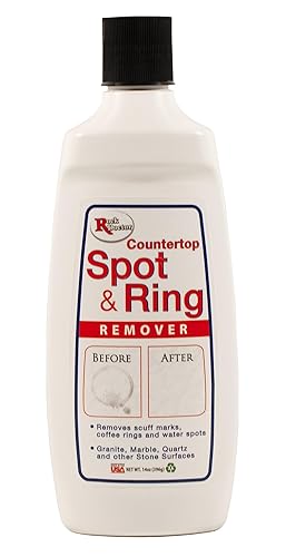 Rock Doctor Spot & Ring Remover, Works on Granite, Marble, Countertop & Quartz, Hard Water Mark & Spot Remover, Remove Coffee & Scuff Mark, 14 oz