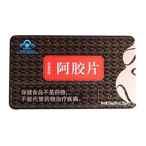 Zercumm Donkey-Hide Gelatin 250G Authentic Donkey Skin Donkey-Hide Gelatin Cube