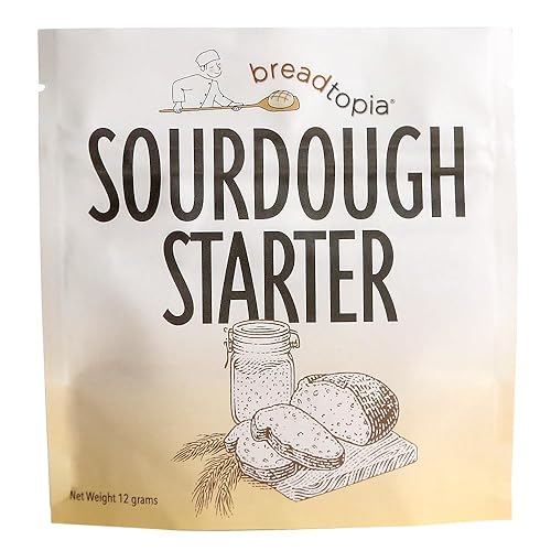 Breadtopia Sourdough Starter | Made from Organic & Non-GMO Ingredients | Easy to Follow Instructions | Make Homemade Sourdough Bread | Sour Dough