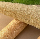 VEROMOVE Extra Long Natural Loofah Sponge, Dried Luffa Shower Sponge, Cut-to-Size Plant Fiber Body Scrubber for Exfoliating