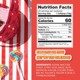 24 Circus Rainbow Lollipops Individually Wrapped, Bursting with Fruity Flavor, Great Swirl Lollipops for Kids Birthday Parties, Party Favor Candy