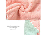 yaocoral 15 Pack Microfiber Cleaning Cloth Double-Sided Kitchen Towel Dish Towels Lint Free Cleaning Rags Reusable Microfiber Dish Cloths Dish Rags