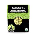 Buddha Teas - 4th Chakra Tea - Organic Herbal Tea - For Balance, Love & Forgiveness - With Hawthorn Berry, Lavender, Hyssop & Rose Quartz Essence - OU