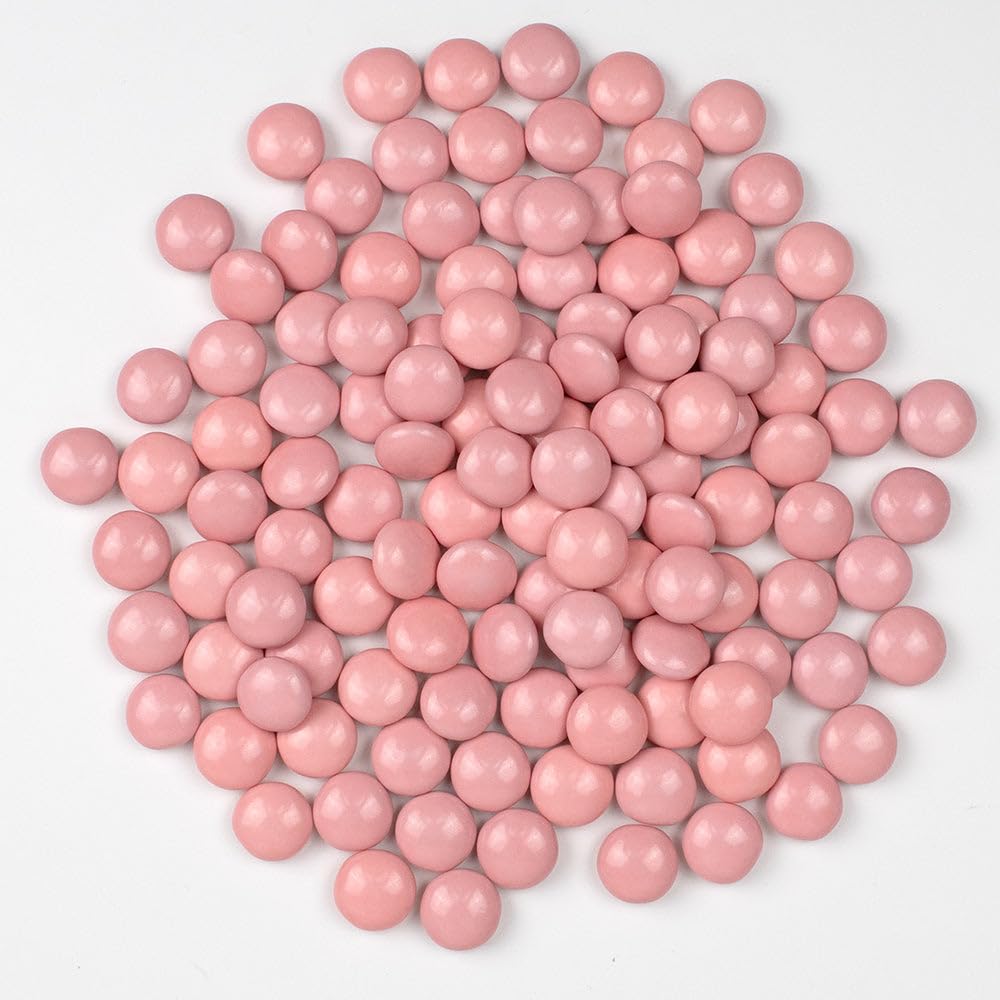 1,060ct Pink Bulk Just Candy Chocolate Coated Candy Gem Treats (2.5lb)