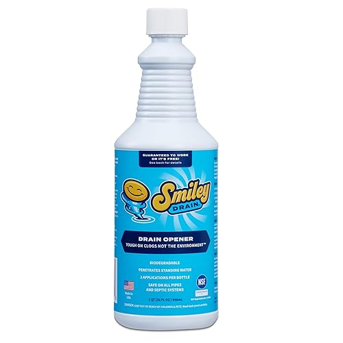 Ultra Concentrated & Super Fast Drain Opener | Safe, Made By Licensed Plumber | Clears Clogs in 10 Minutes | Odorless, Biodegradable, and Eco-Friendly