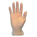 The Safety Zone GVP9-LG-HH Powder Free Clear Vinyl Gloves, Large, Case of 1,000