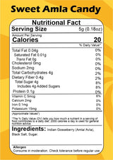 SMIBZE Natural Sweet Amla Candy 250 GM (Pack of 1) SMIBZE