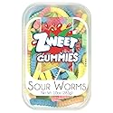 Zweet Gummy Sour Worms - 10 oz. Tub