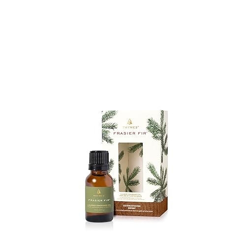 Thymes Frasier Fir Laundry Fragrance Oil for Dryer - Scented Laundry Supplies (0.5 fl oz)