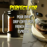 Cardiac Attack Coffee Co. - Dark Roast Coffee, High Caffeine Arabica Coffee Beans, Smooth Flavor, Fresh Roasted Gourmet Coffee, Single Origin