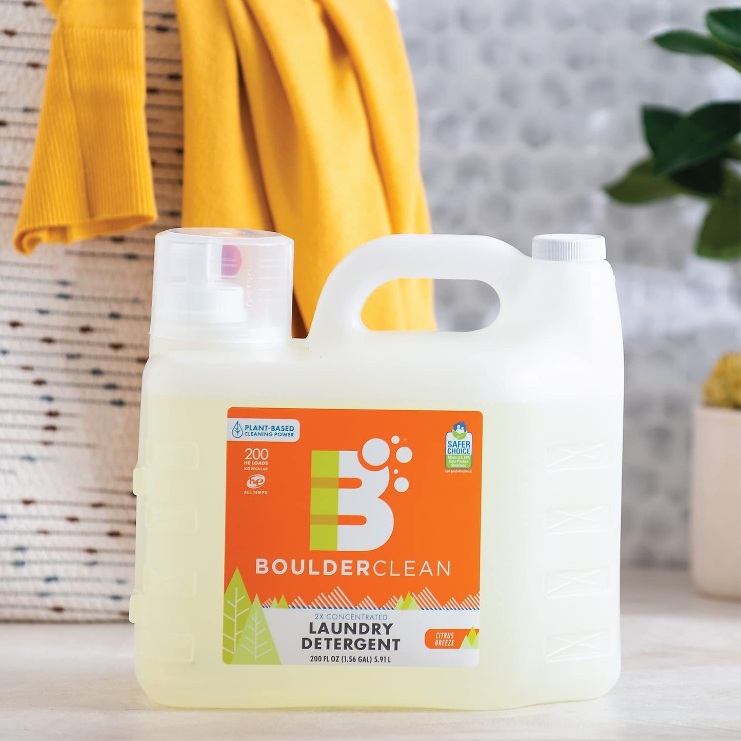Boulder Clean, Laundry Detergent, 200 Fl Oz